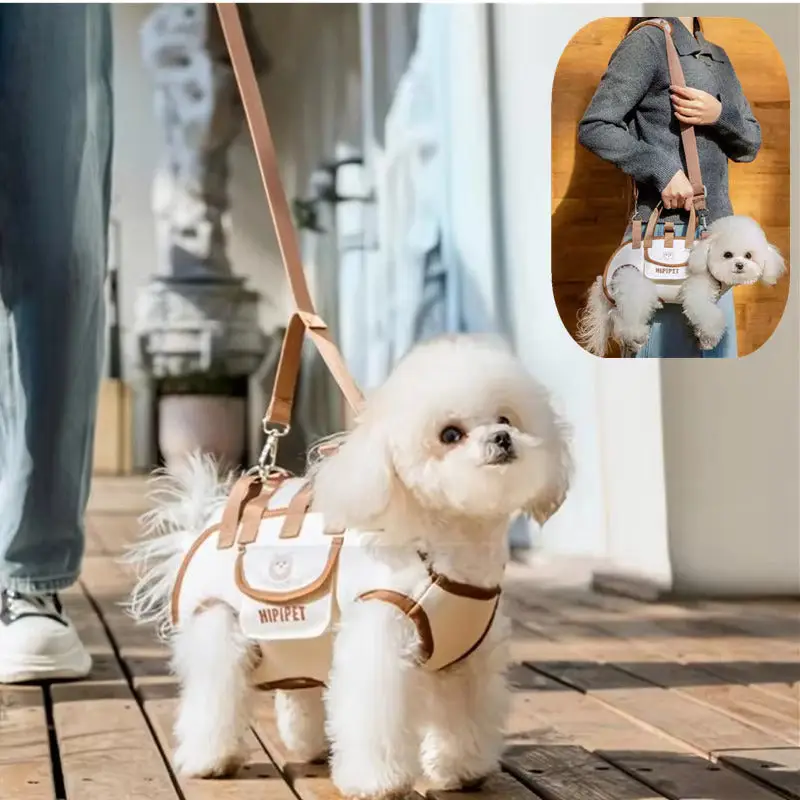 Small Dog Whole Body Lift Harness Pet Backpack - Image 2
