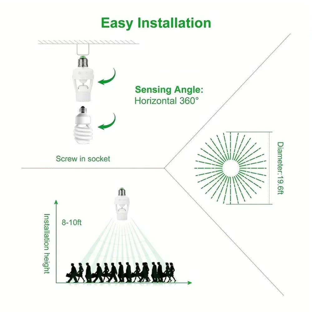 Smart Motion Sensor Light Bulb Holder - Image 4