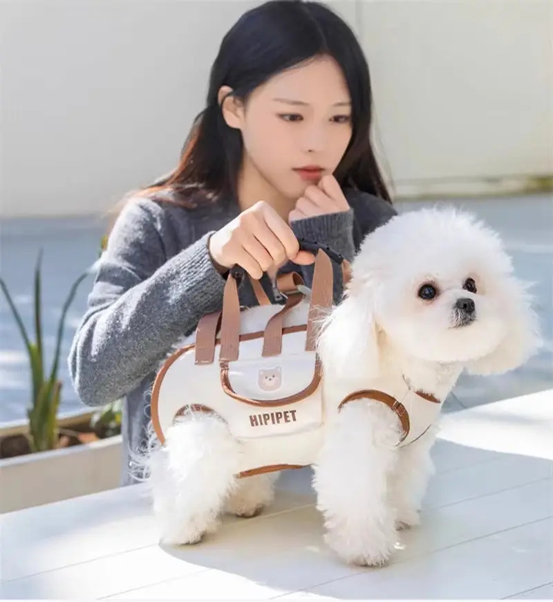 Small Dog Whole Body Lift Harness Pet Backpack - Image 3